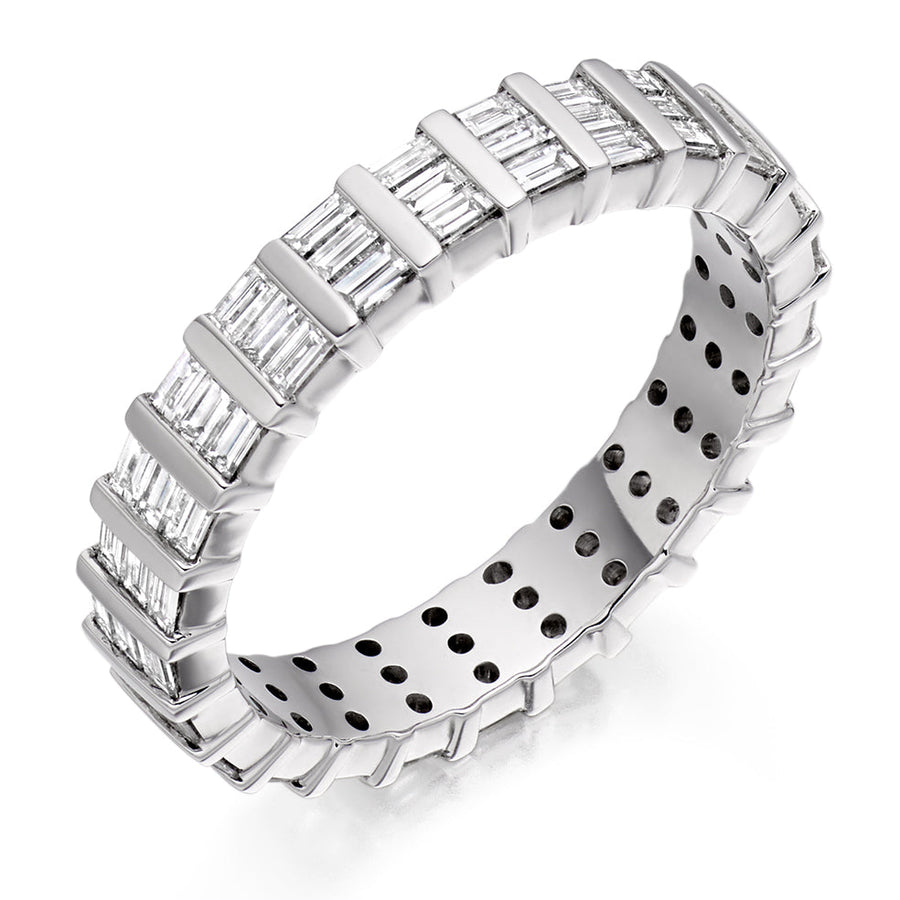 Bar-Set Full Eternity Ring, 1.15ct total