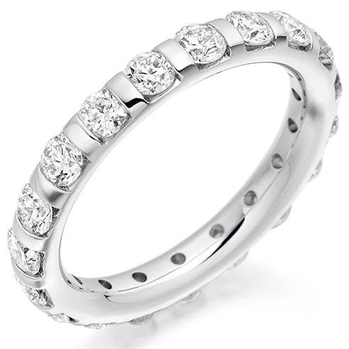 Bar-Set Full Eternity Ring, 1.8ct total (FET2243)