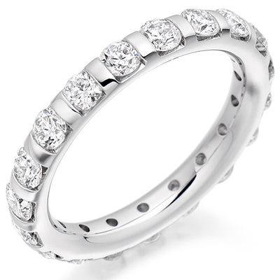 Bar-Set Full Eternity Ring, 1.8ct total (FET2243)