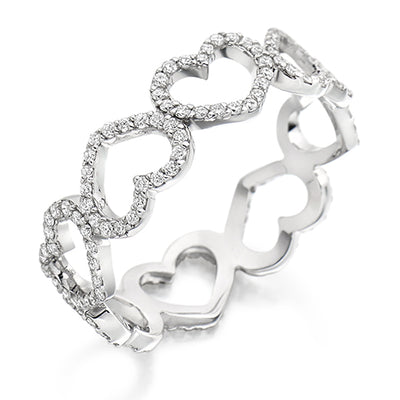 Grain-Set Full Eternity Ring, 0.5ct total (FET2441)