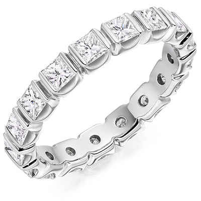 Bar-Set Full Eternity Ring, 1.8ct total (FET2497)