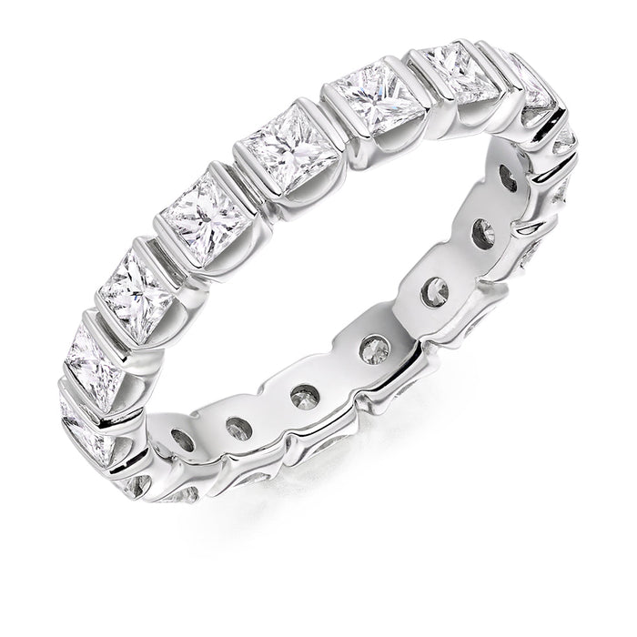 Bar-Set Full Eternity Ring, 1.8ct total (FET2497)