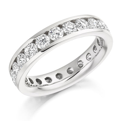 Channel-Set Full Eternity Ring, 2.5ct total (FET2727)