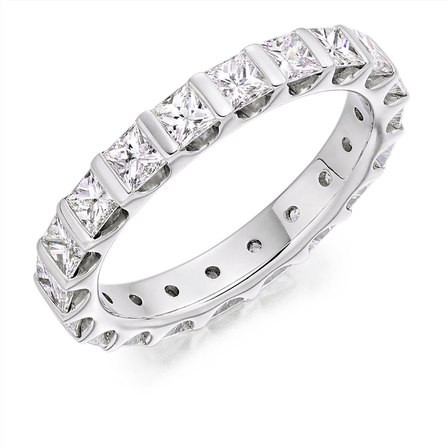 Bar-Set Full Eternity Ring, 2.0ct total (FET2736)