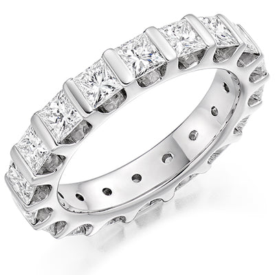 Bar-Set Full Eternity Ring, 3.0ct total (FET2800)