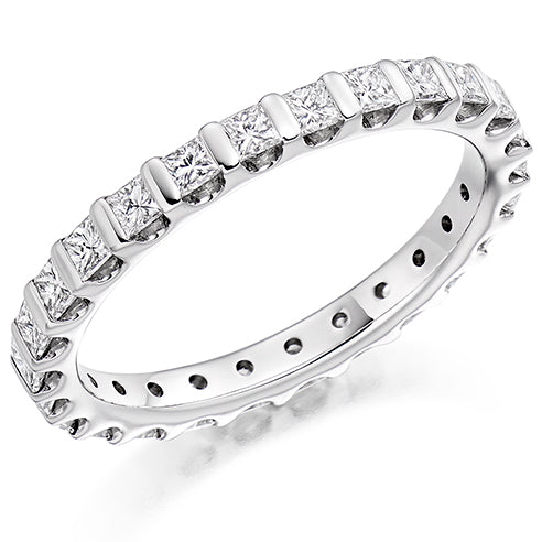 Bar-Set Full Eternity Ring, 1.0ct total (FET2801)