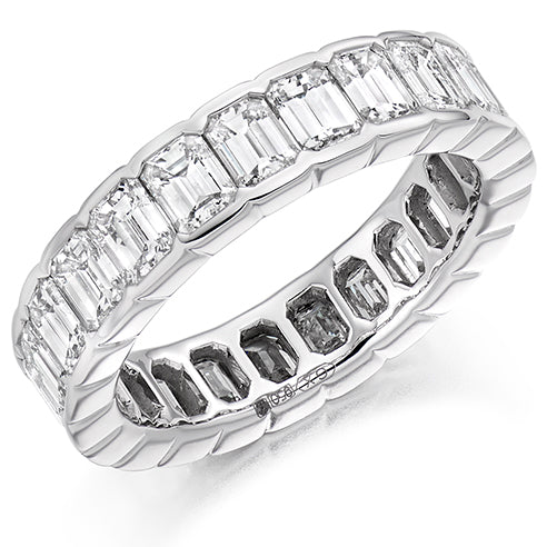 Rubover Diamond Full Eternity Ring, 4.5ct