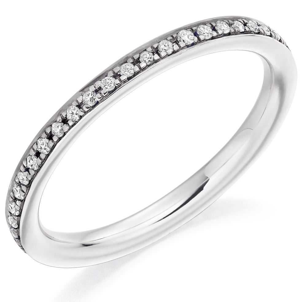 Emerald & Diamond Full Eternity Ring