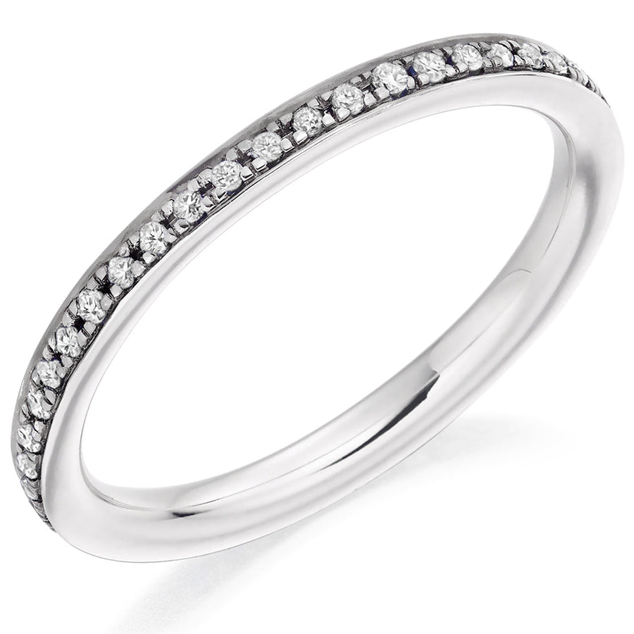 Emerald & Diamond Full Eternity Ring