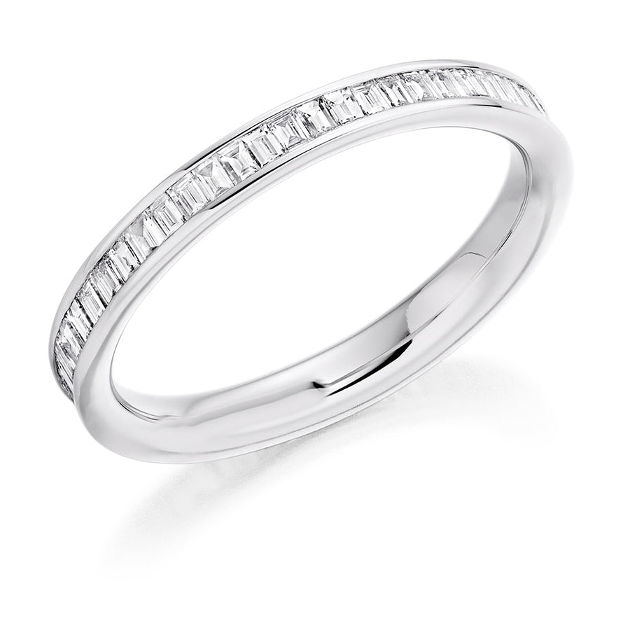 Channel-Set Diamond Full Eternity Ring, 0.8ct