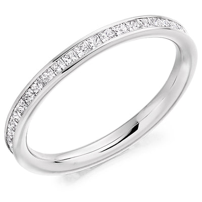 Channel-Set Diamond Full Eternity Ring, 0.7ct