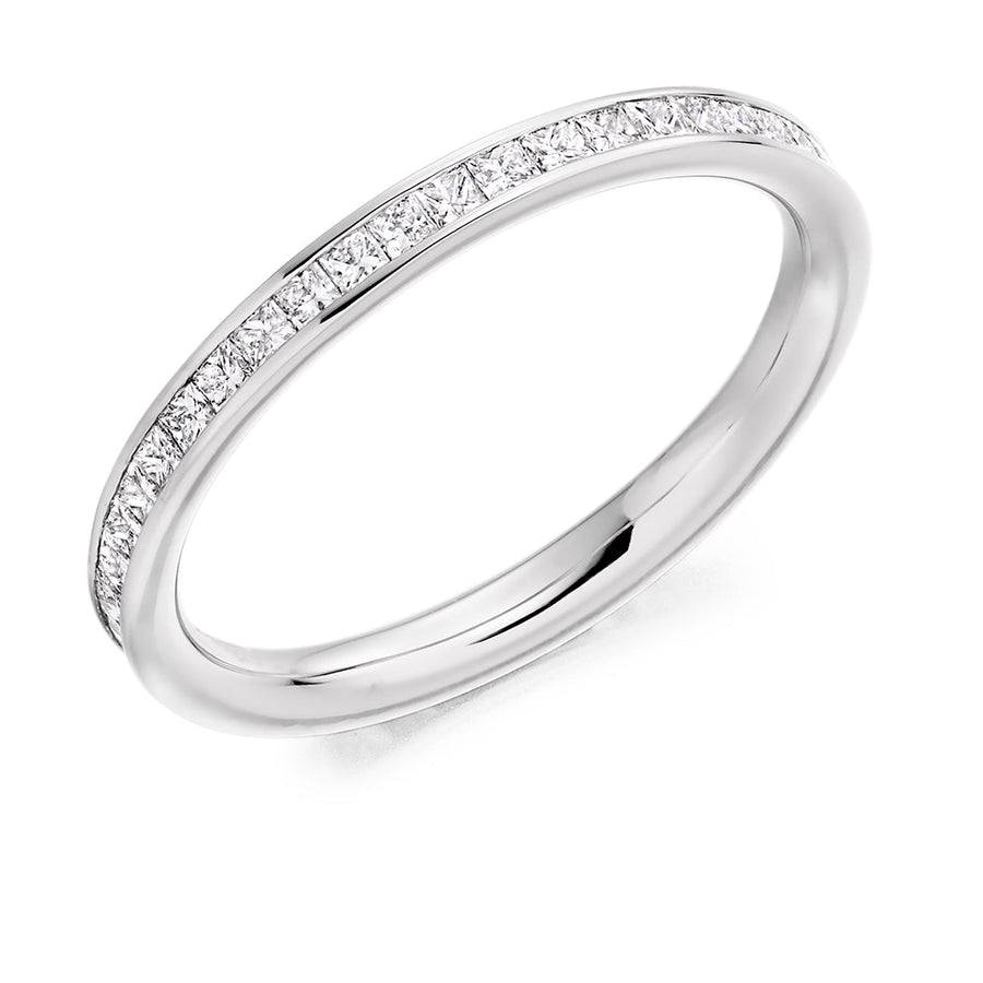 Channel-Set Diamond Full Eternity Ring, 0.7ct