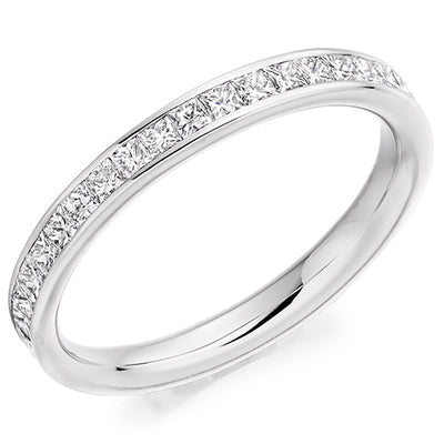 Channel-Set Diamond Full Eternity Ring, 1.1ct
