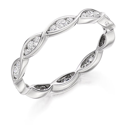 Channel-Set Full Eternity Ring, 0.5ct total (FET2972)