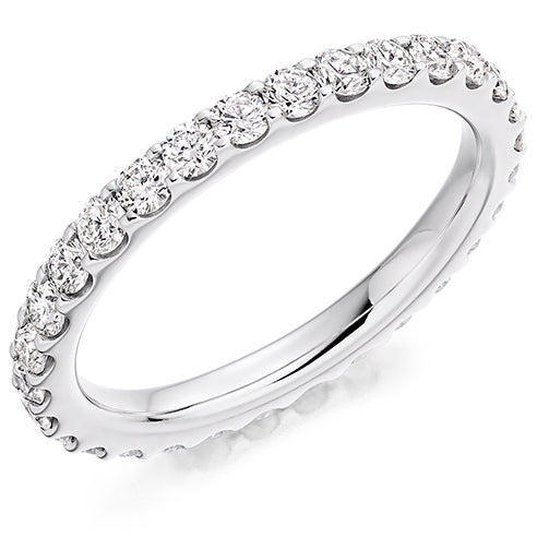 Micro-Claw Diamond Full Eternity Ring, 1.25ct