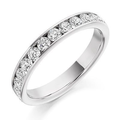 Channel-Set Full Eternity Ring, 1.35ct total (FET8079)