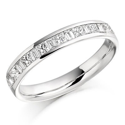 Channel-Set Full Eternity Ring, 1.55ct total