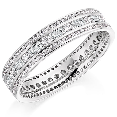 Channel-Set Full Eternity Ring, 1.25ct total (FET8251)