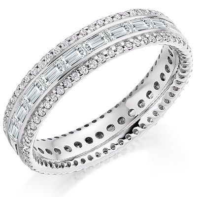 Channel & Micro-Claw Full Eternity Ring, 1.35ct total (FET8255)