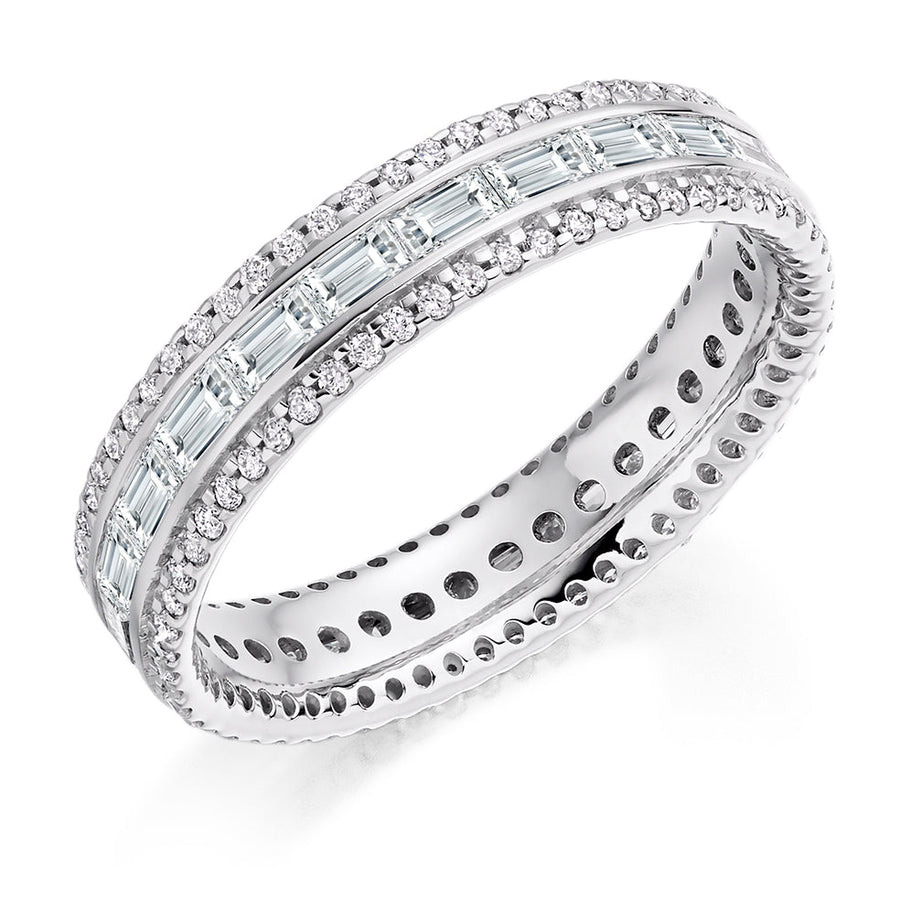 Channel & Micro-Claw Full Eternity Ring, 1.35ct total (FET8255)