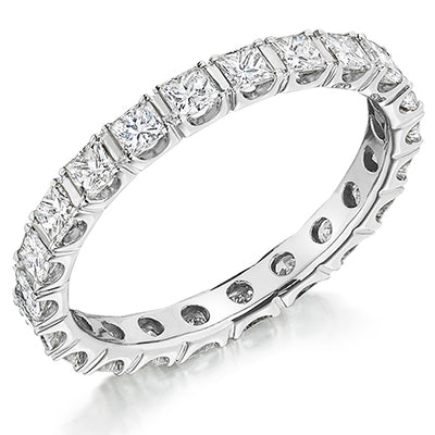 Claw-Set Diamond Full Eternity Ring C, 1.5ct