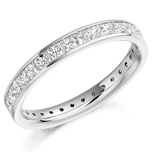 Channel-Set Diamond Full Eternity Ring, 1.6ct