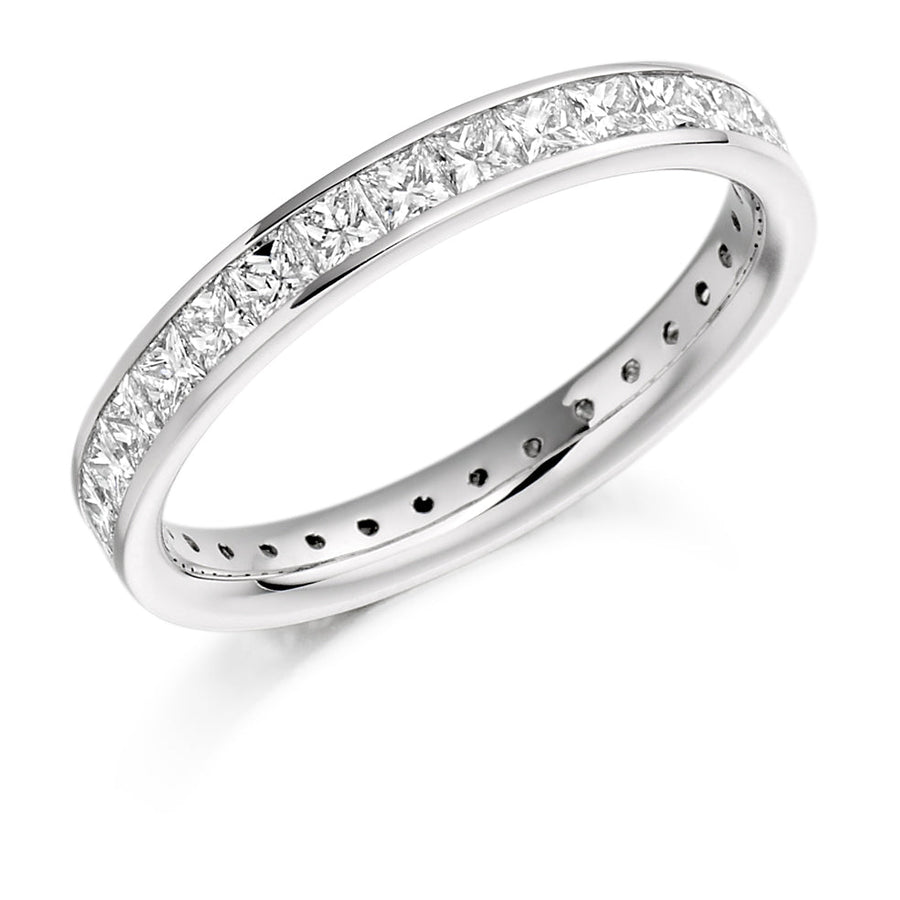 Channel-Set Diamond Full Eternity Ring, 1.6ct