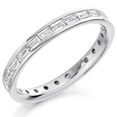 Channel-Set Diamond Full Eternity Ring, 1.25ct