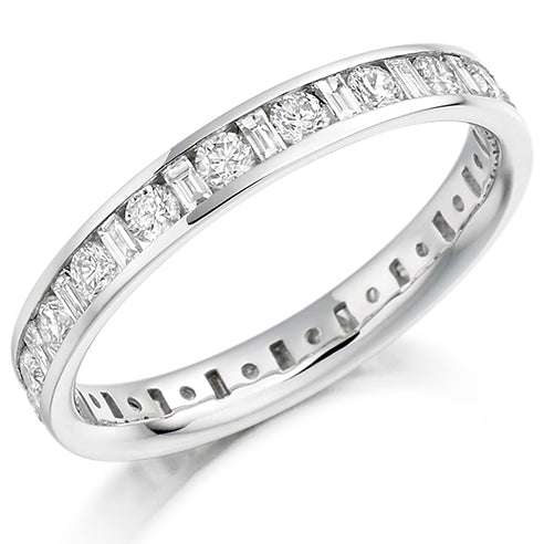 Channel-Set Full Eternity Ring, 1.15ct total (FET903)