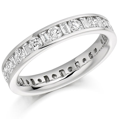 Channel-Set Full Eternity Ring, 2.0ct total (FET905)