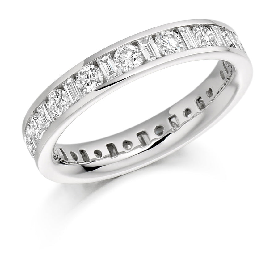 Channel-Set Full Eternity Ring, 2.0ct total (FET905)