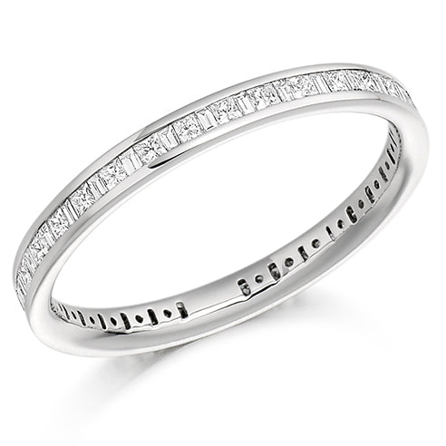 Channel-Set Diamond Full Eternity Ring, 0.53ct