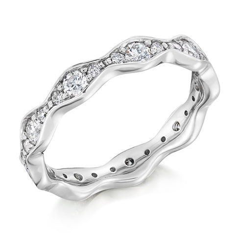Grain-Set Full Eternity Ring, 1.0ct total