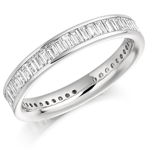 Channel-Set Diamond Full Eternity Ring, 1.5ct