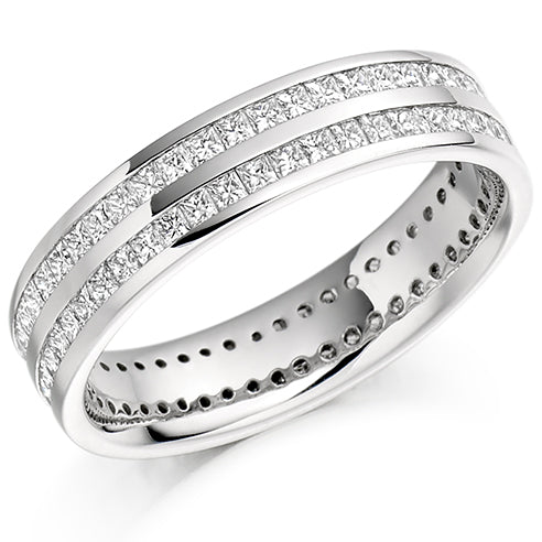 Channel-Set Full Eternity Ring, 1.5ct total (FET932)