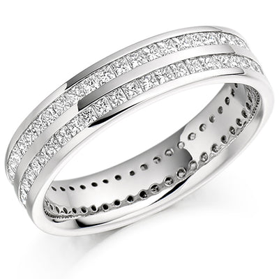 Channel-Set Full Eternity Ring, 1.5ct total (FET932)