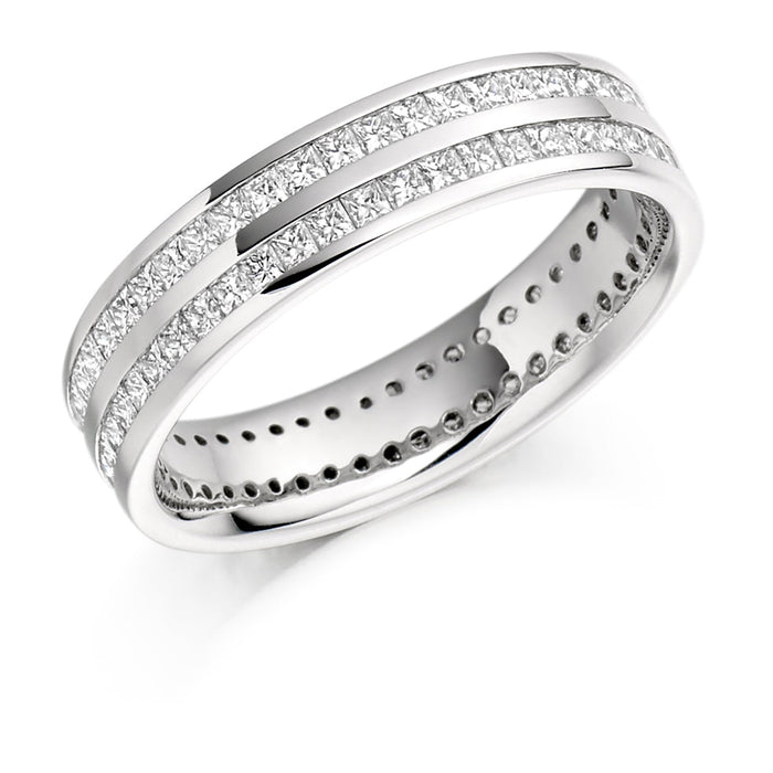 Channel-Set Full Eternity Ring, 1.5ct total (FET932)