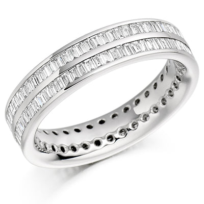 Channel-Set Full Eternity Ring, 1.3ct total (FET934)