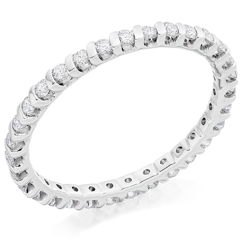Bar-Set Full Eternity Ring, 0.5ct total