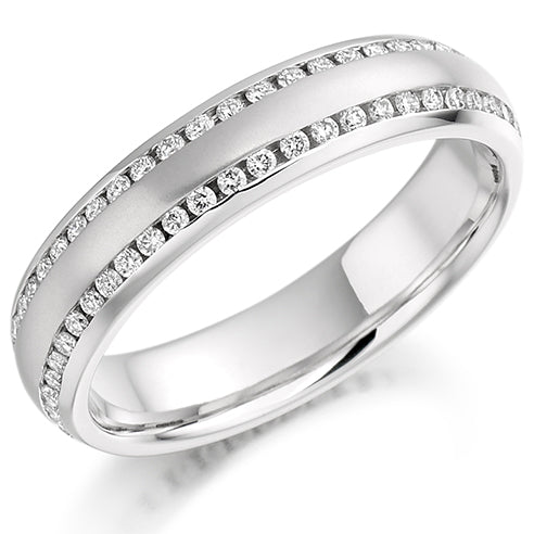 Channel-Set Full Eternity Ring, 0.5ct total (FET983)