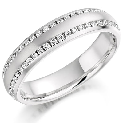 Channel-Set Full Eternity Ring, 0.5ct total (FET983)