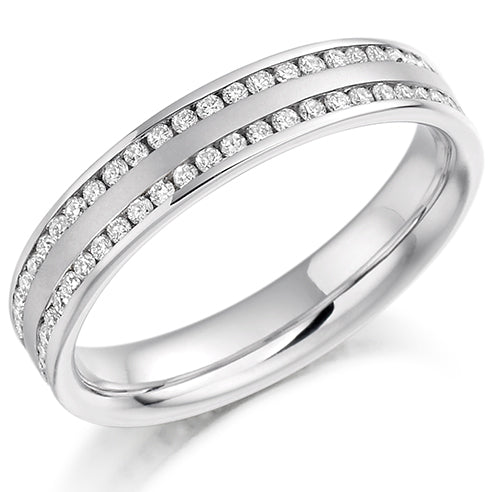Channel-Set Full Eternity Ring, 0.55ct total (FET992)