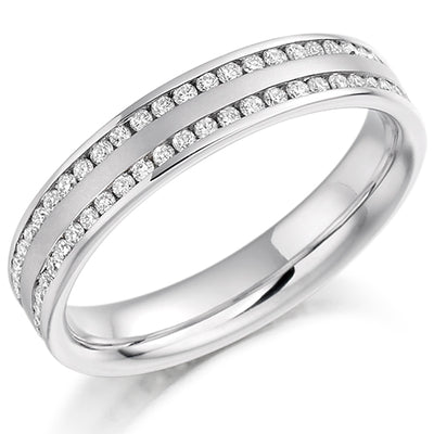 Channel-Set Full Eternity Ring, 0.55ct total (FET992)
