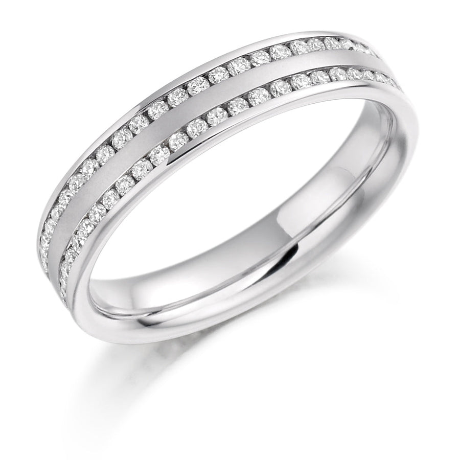 Channel-Set Full Eternity Ring, 0.55ct total (FET992)