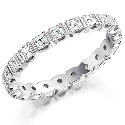 Bar-Set Full Eternity Ring, 1.5ct total