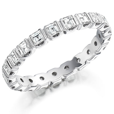 Bar-Set Full Eternity Ring, 1.5ct total