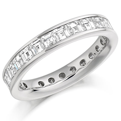 Channel-Set Full Eternity Ring, 3.0ct total