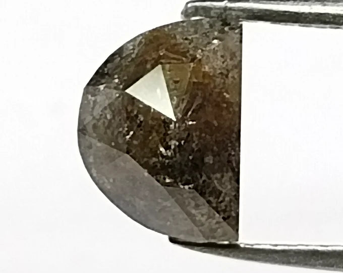 Half Moon Salt And Pepper Natural Diamond 0.71ct I3 loose diamond