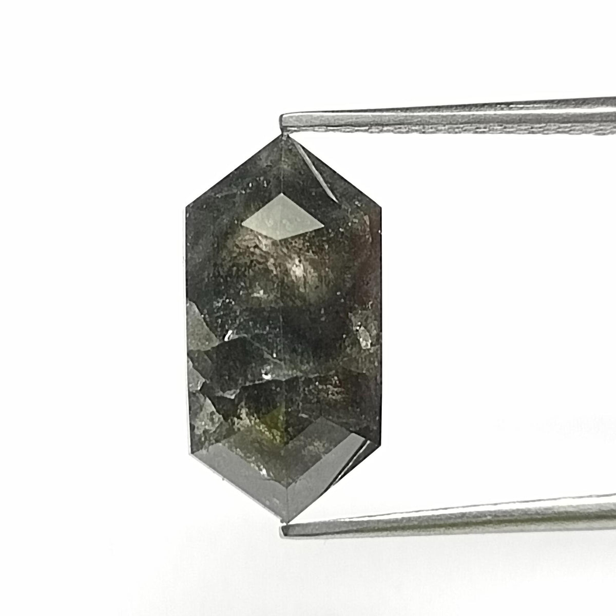 Hexagonal Salt And Pepper Natural Diamond 2.15ct I3 loose diamond