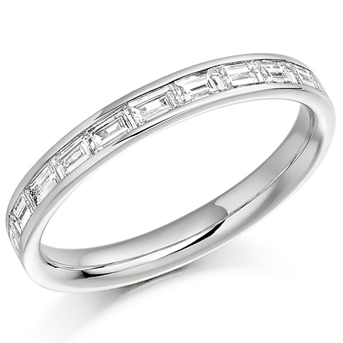 Channel-Set Half Eternity Ring, 0.5ct total (HET1019)